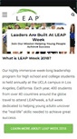 Mobile Screenshot of leapfoundation.com